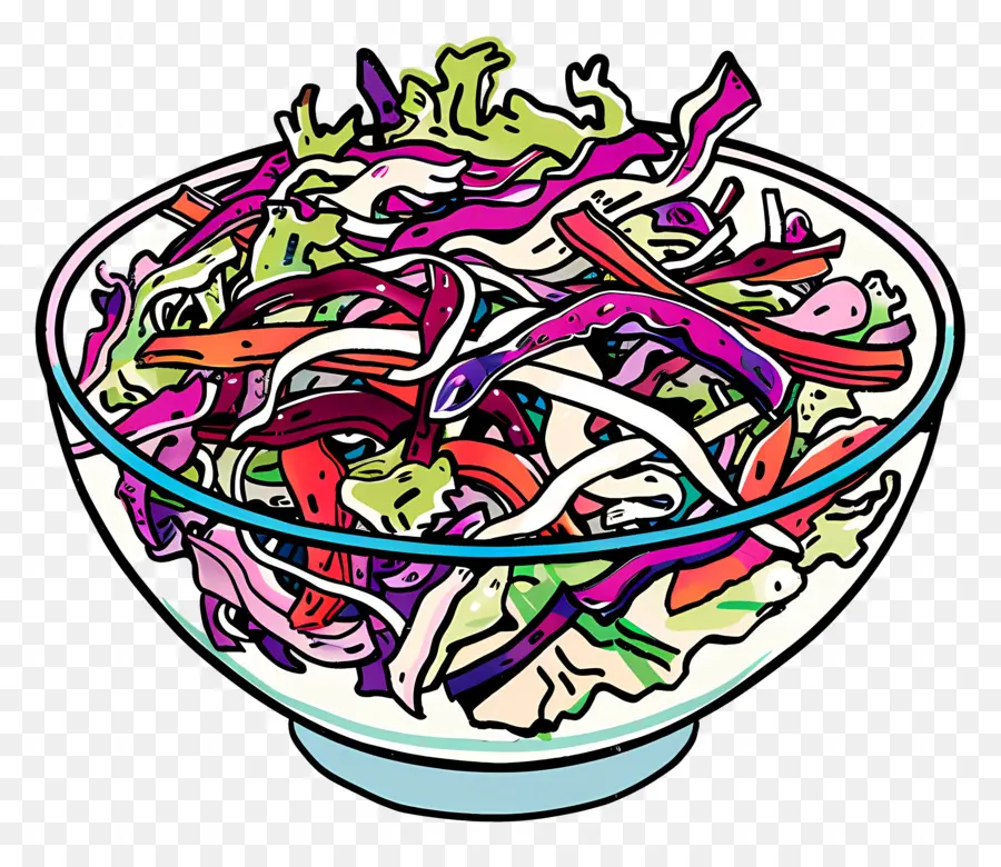 Salada De Repolho，Salada Mista PNG