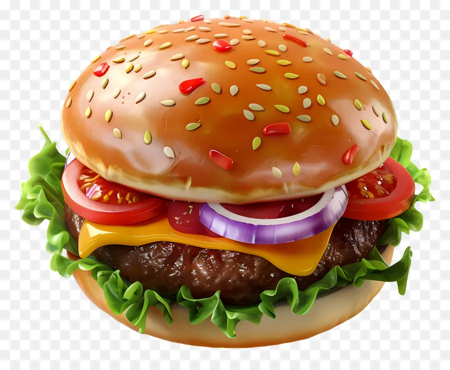 Hamburger，Bun PNG