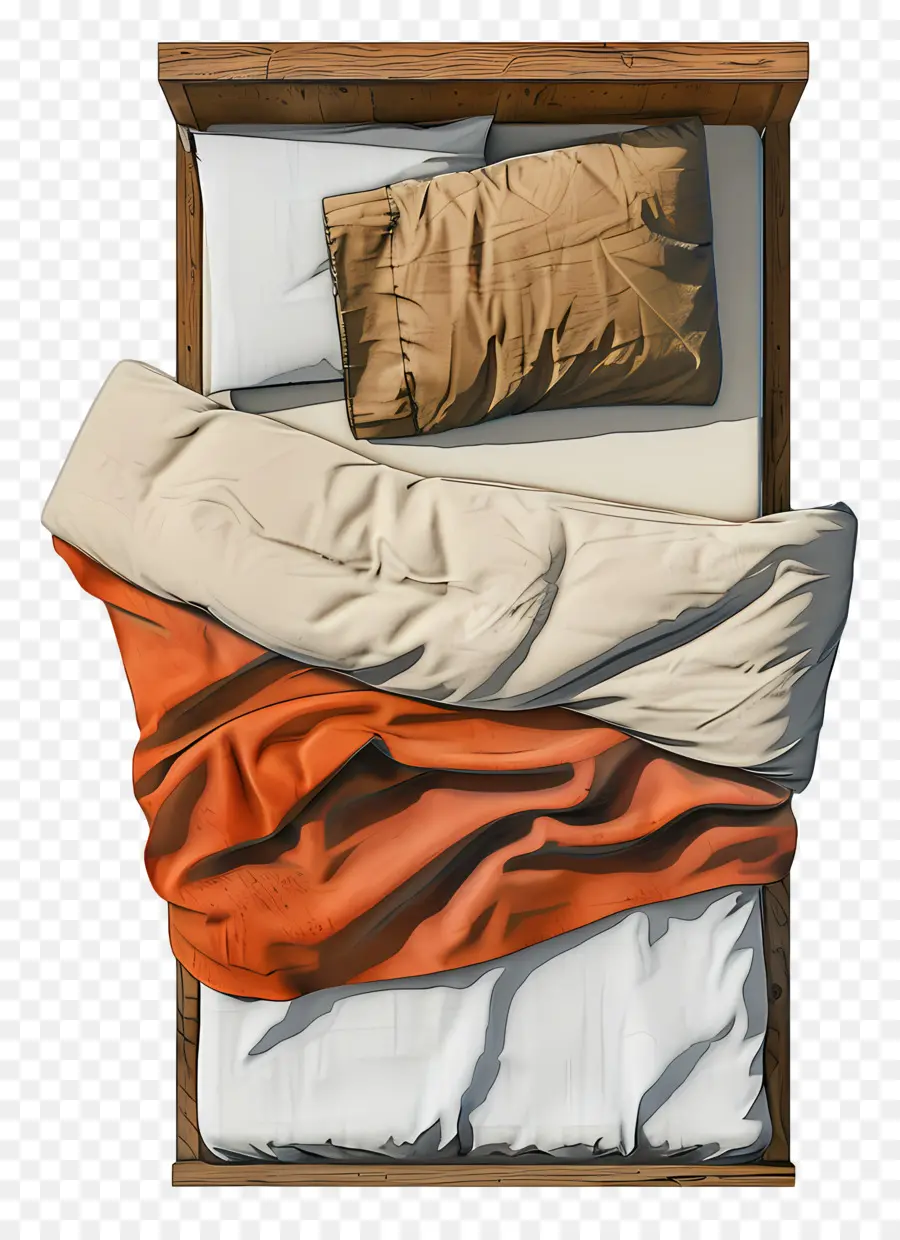 Cama De Solteiro，Quarto Aconchegante PNG