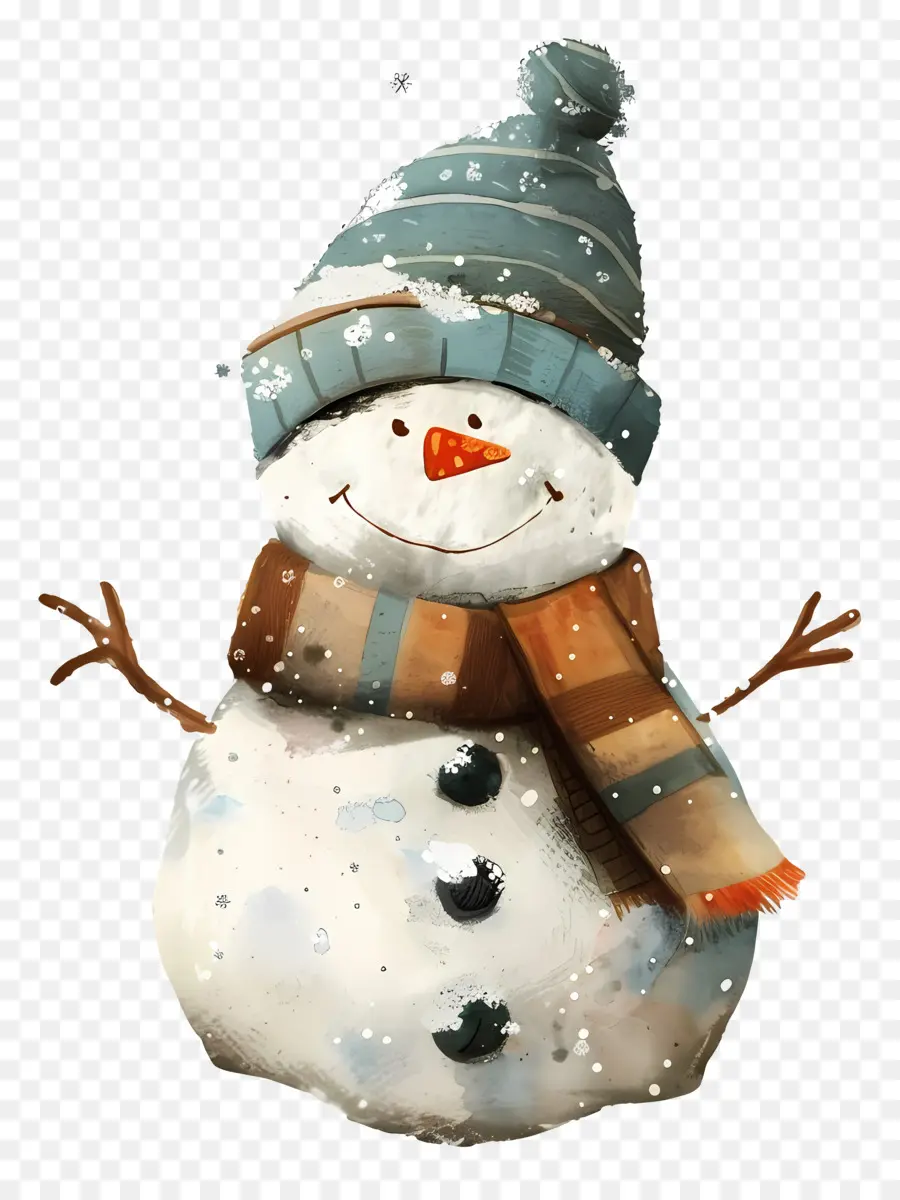 Boneco De Neve，Chapéu De Malha PNG