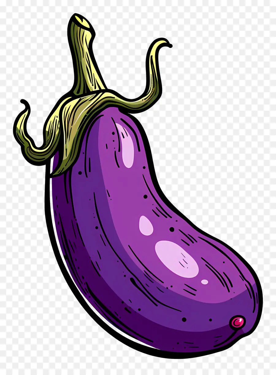 Berinjela，Roxo Berinjela PNG