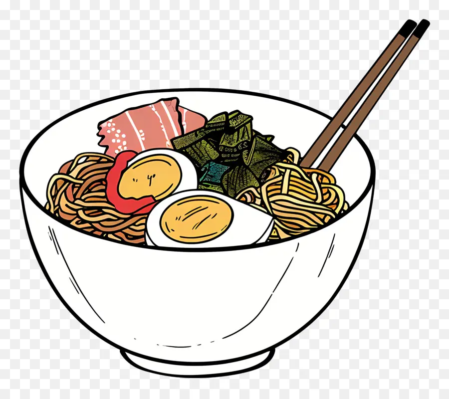 Ramen Instantâneo，Tigela De Ramen PNG