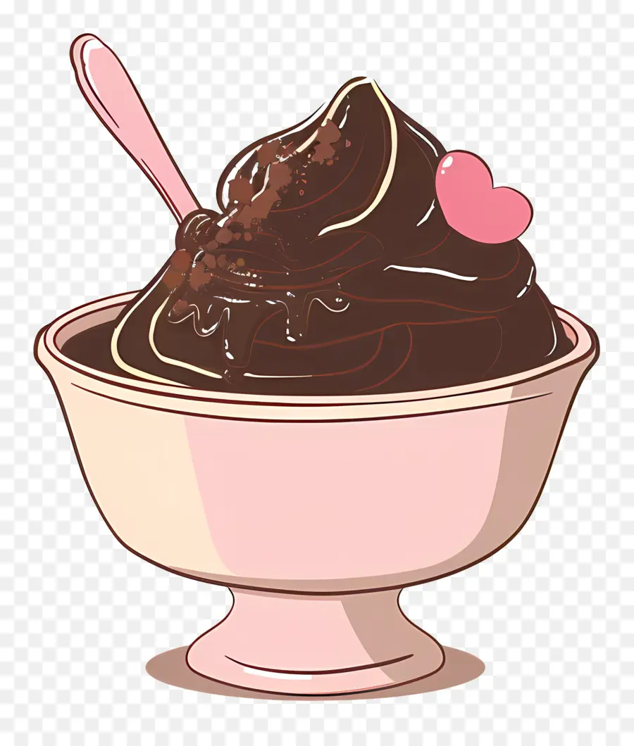 Pudim De Chocolate，Mousse De Chocolate PNG