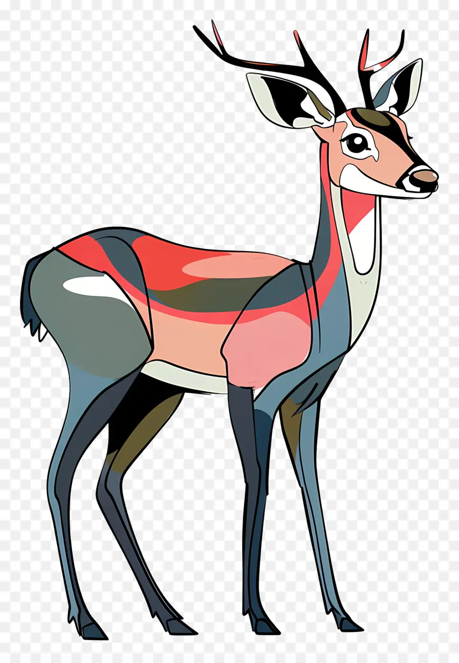 Cartoon Veado，Deer PNG