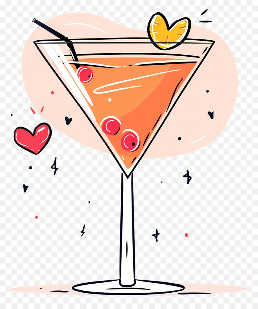 Desenho Animado Cocktail，Cocktail PNG