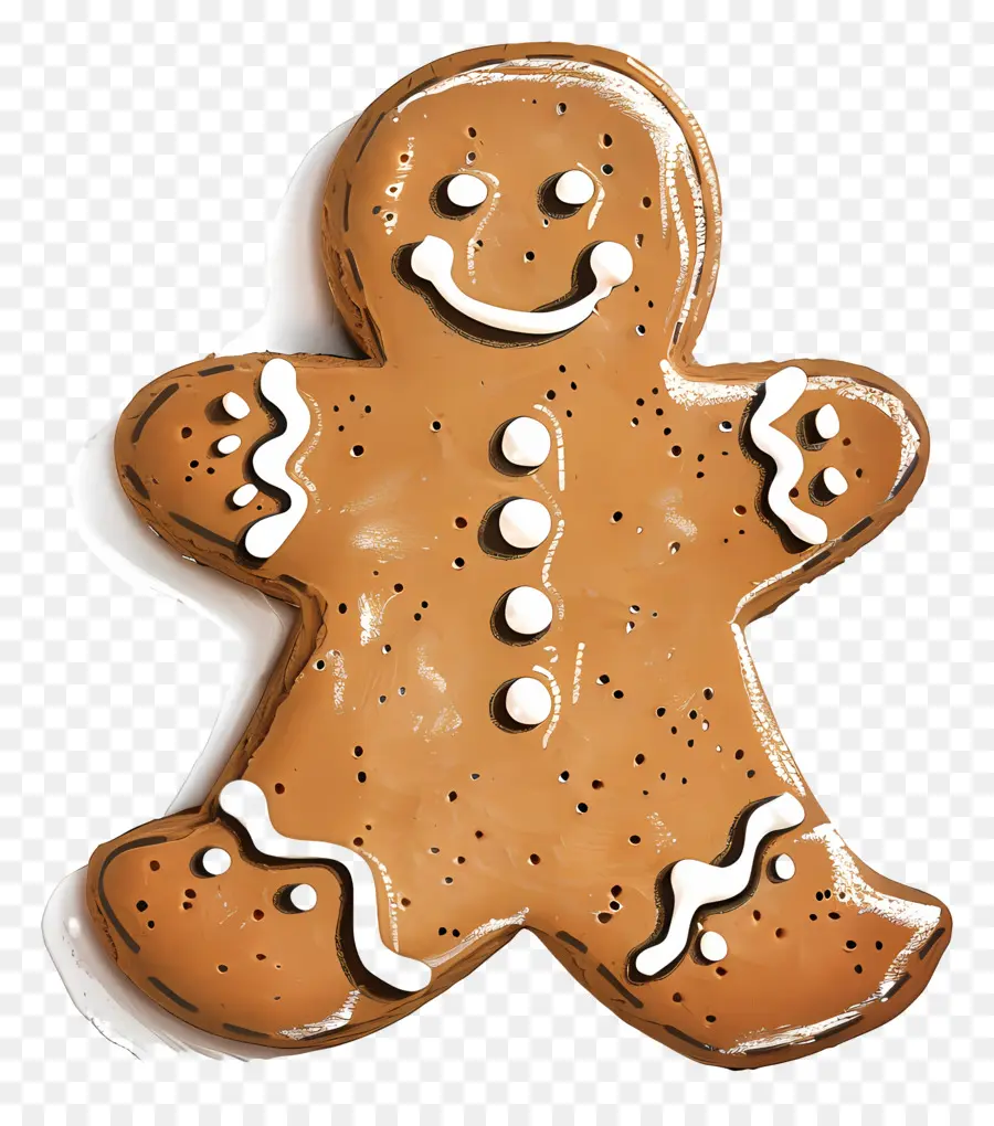 Natal Gingerbread，Homem De Gengibre PNG