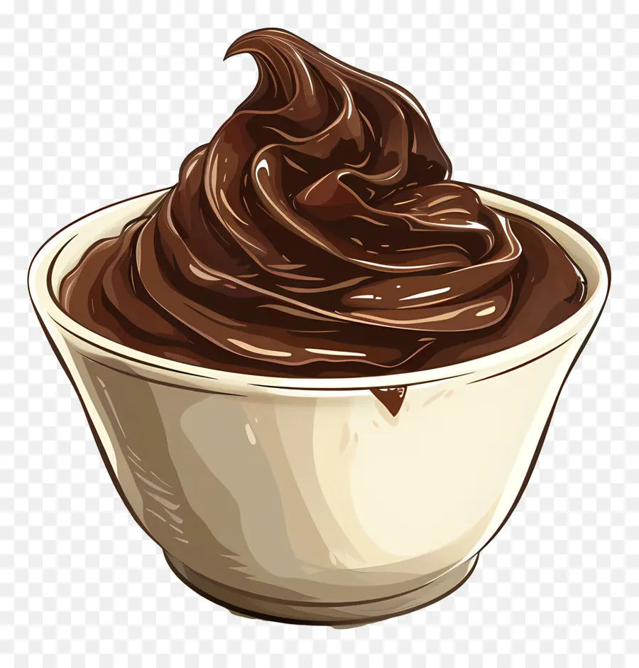 Pudim De Chocolate，Fudge De Chocolate PNG