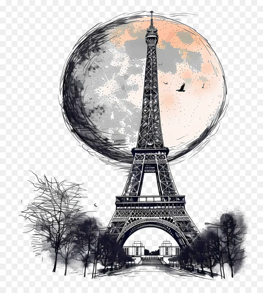 Torre Eiffel，Paris PNG