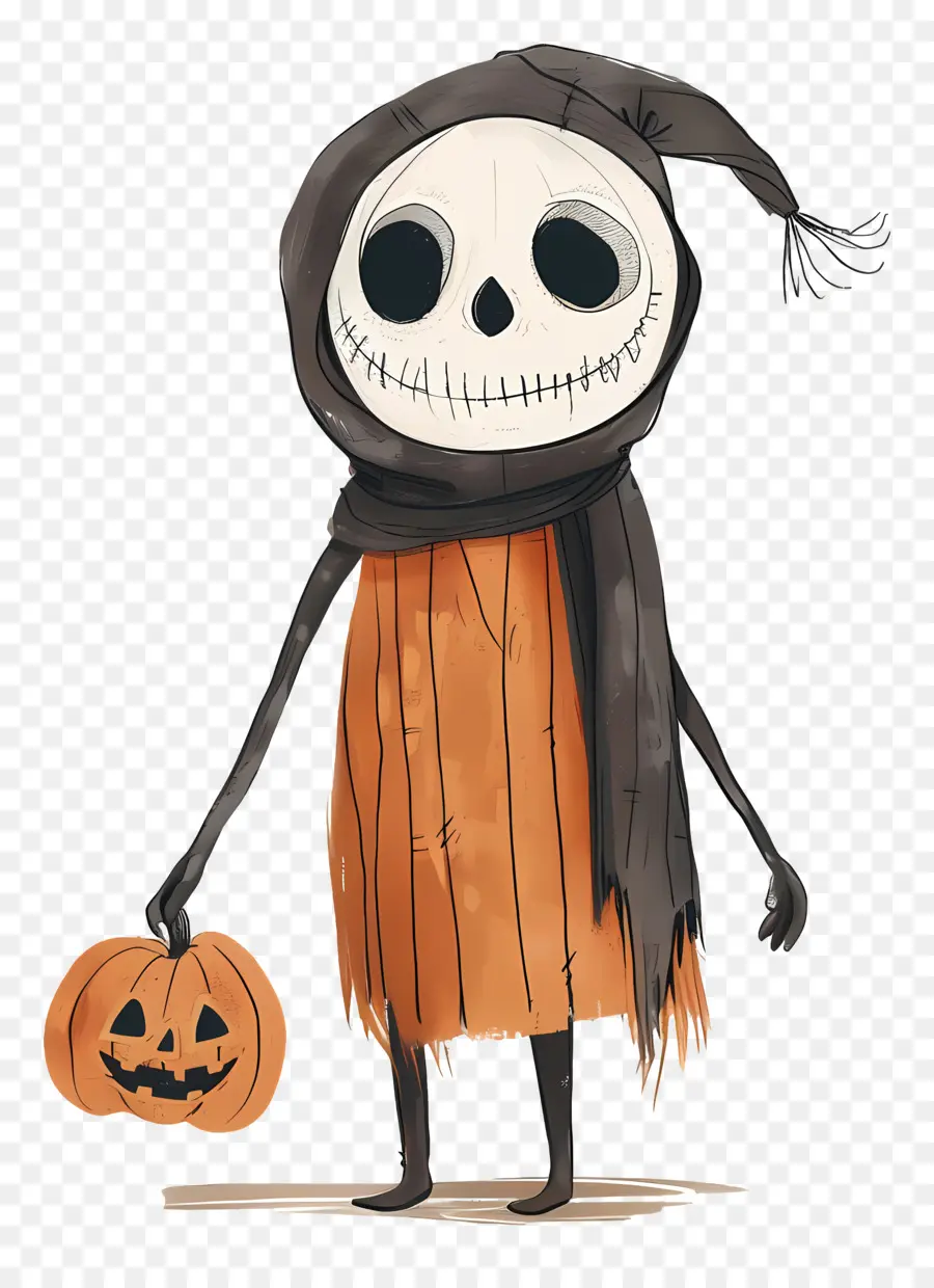 Traje De Halloween，Personagem De Desenho Animado PNG