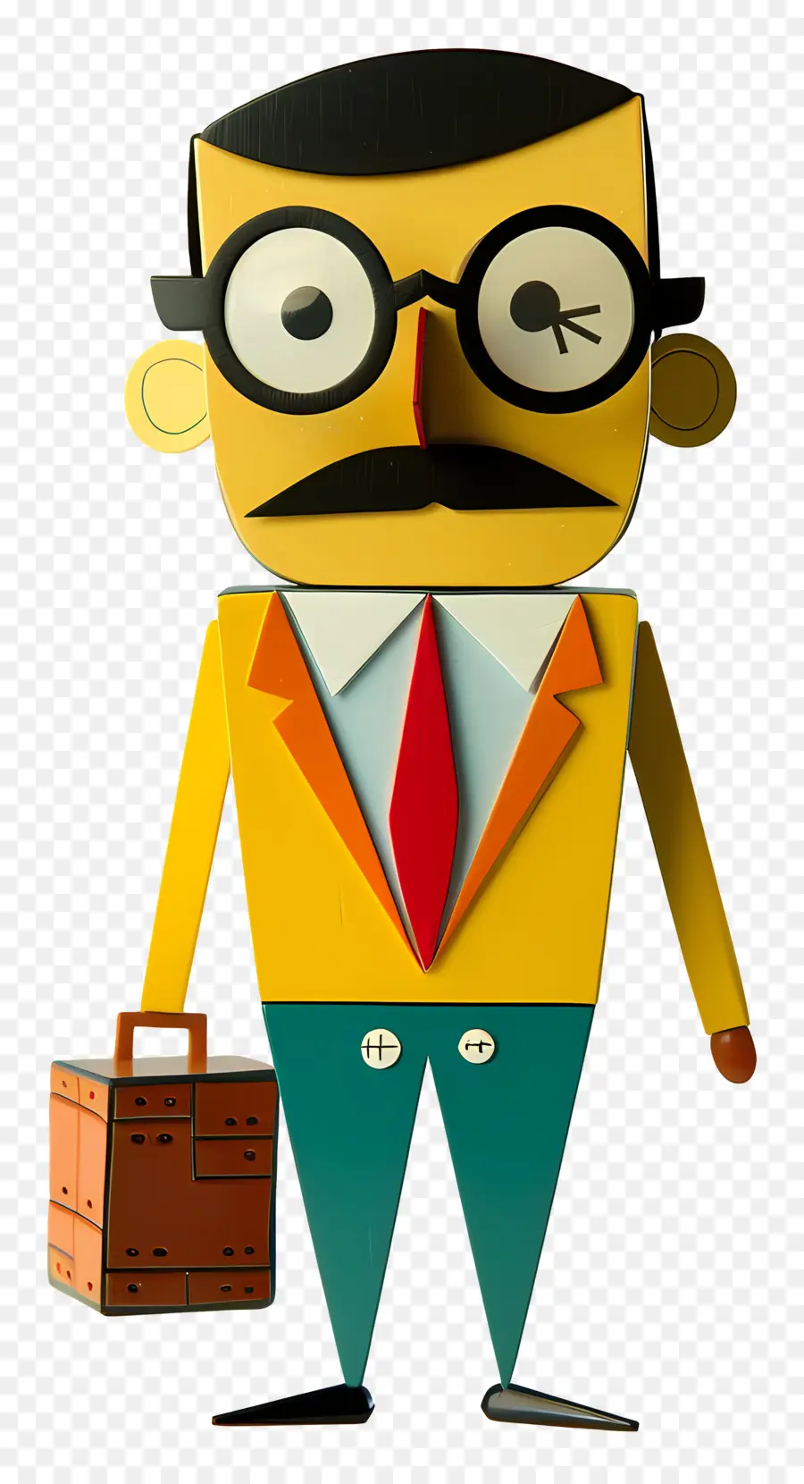 Homem Dos Desenhos Animados，Businessman PNG