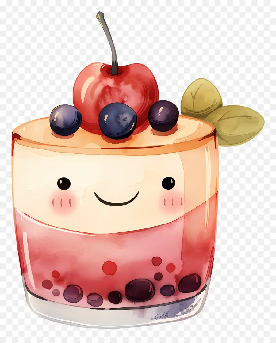 Pudim De Kawaii，Cupcake PNG