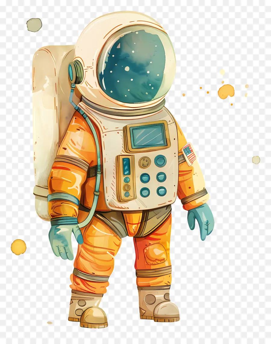 Cartoon Astronauta，Astronauta PNG