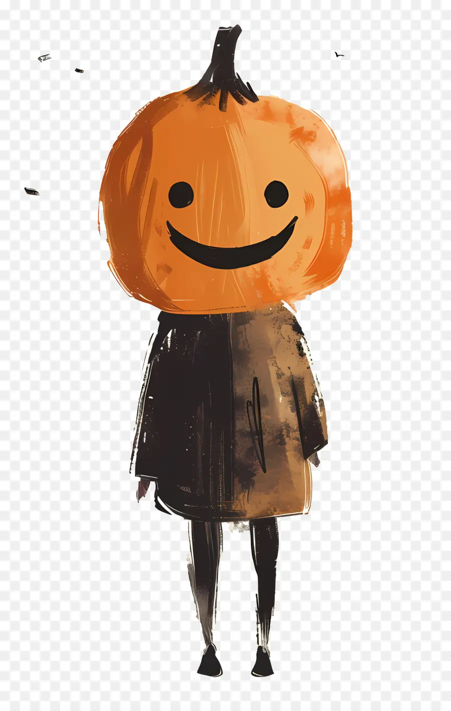 Traje De Halloween，Cartoon De Abóbora PNG