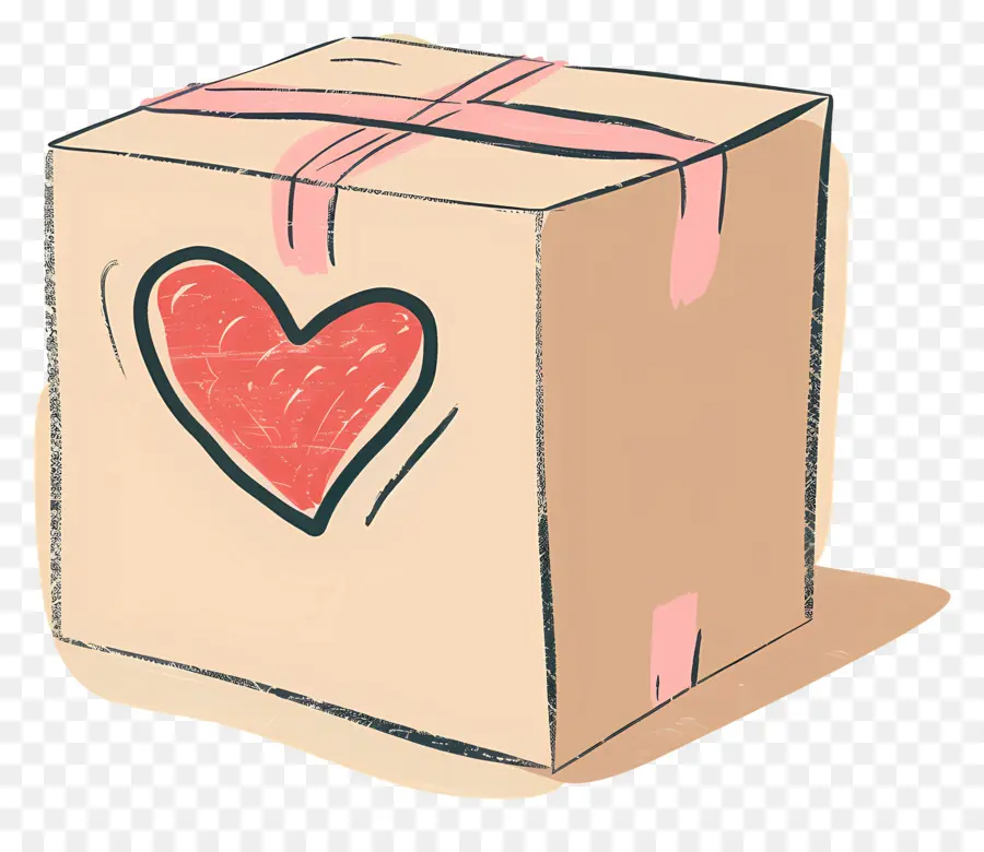 Cardboard Box，Caixa De Presente PNG