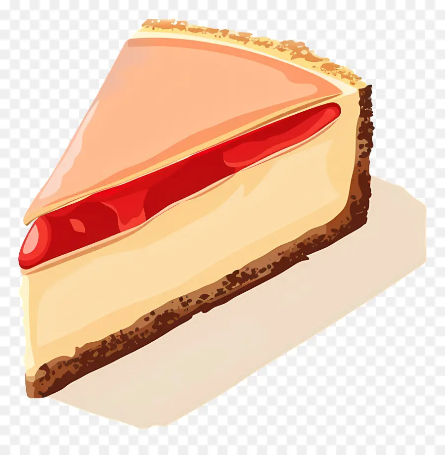 Cheesecake，Recheio De Framboesa PNG