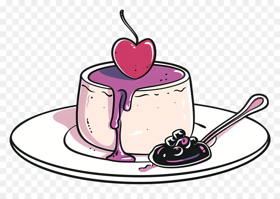 Panna Cotta，Sobremesa PNG