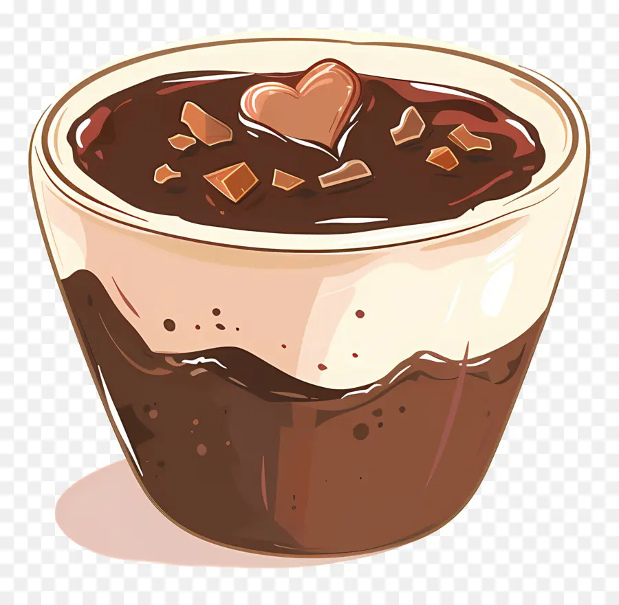 Pudim De Chocolate，Chocolate PNG