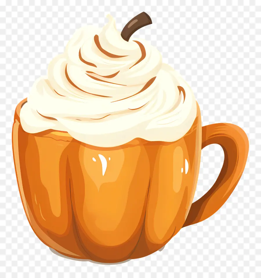 Pumpkin Spice，Chantilly PNG