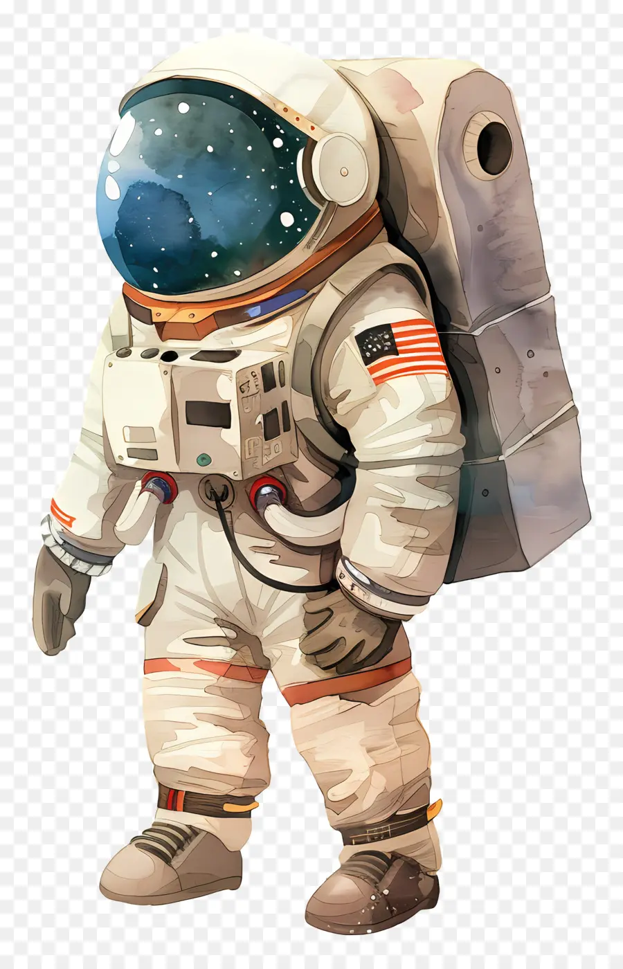 Cartoon Astronauta，Astronauta PNG