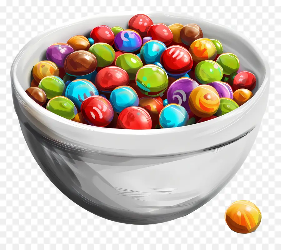 Uma Tigela De Doces，Candy PNG