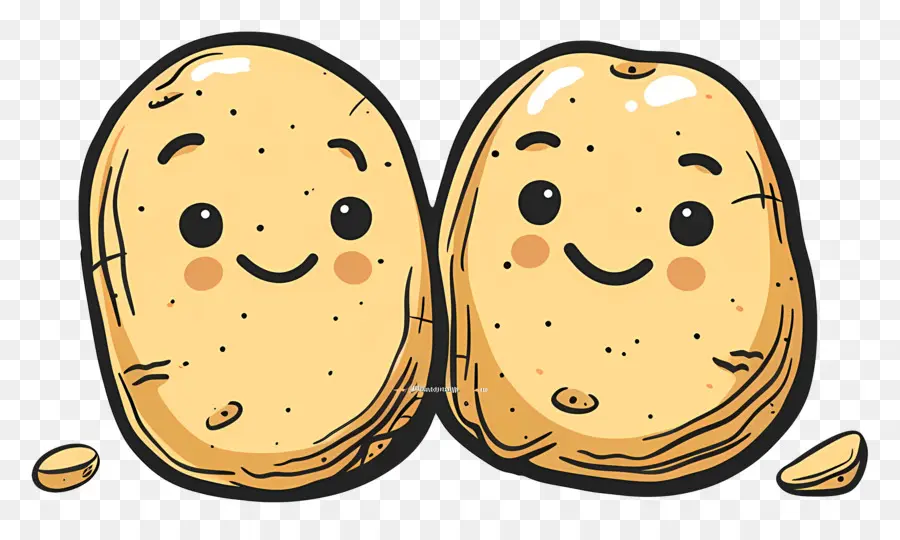 Cartoon Batatas，O Desenho PNG