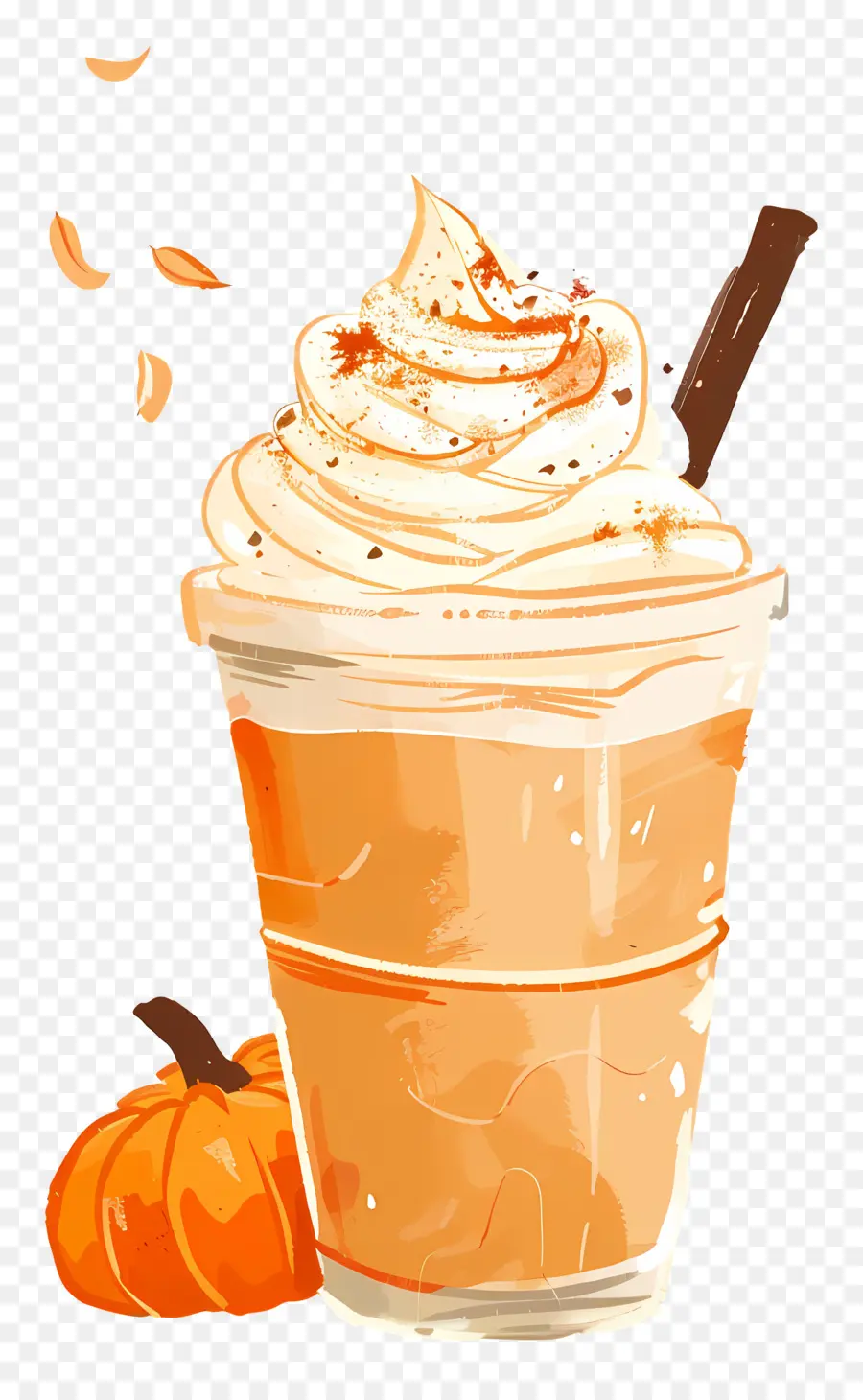 Pumpkin Spice，Sidra De Maçã Caramelo PNG