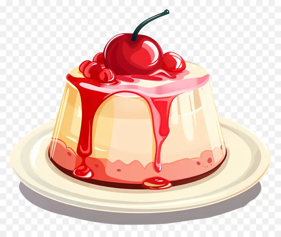 Bolo Pudim，Panna Cotta PNG