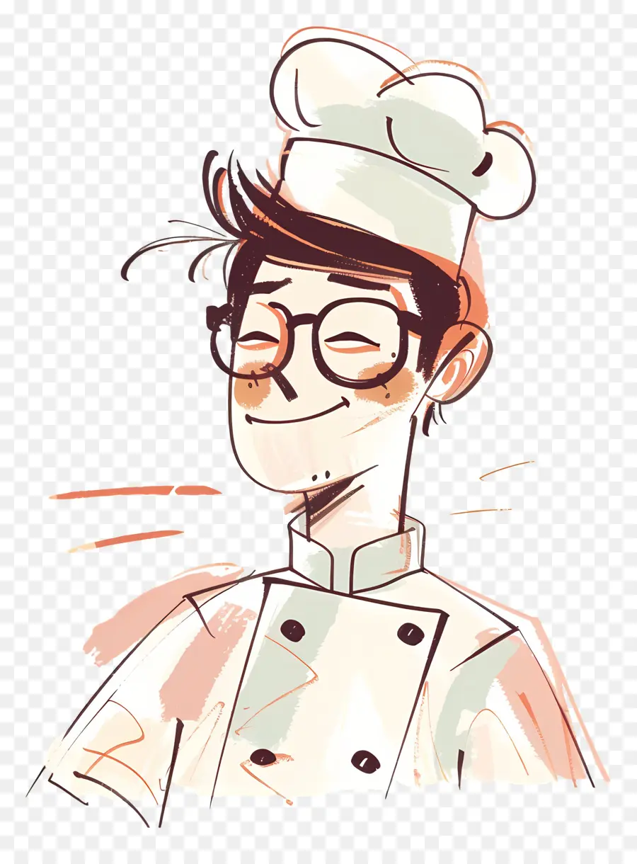 Chef Doodle，Cozinheiro PNG