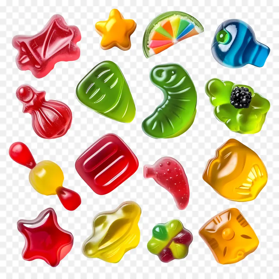 Gomas，Jelly Candies PNG