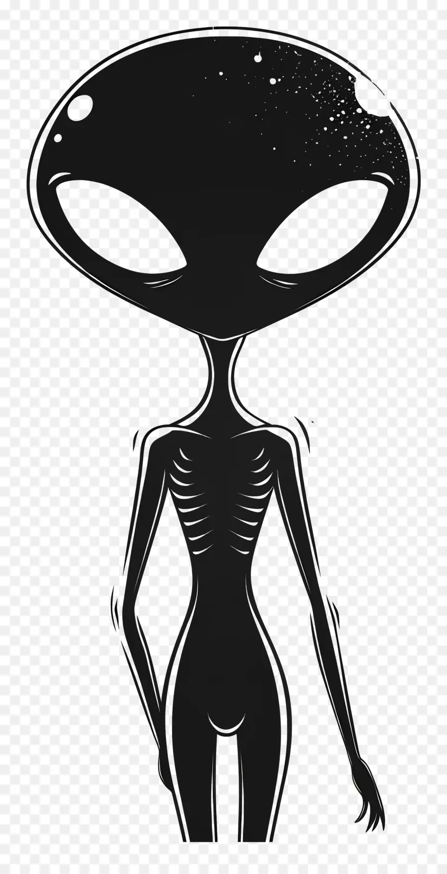 Cartoon Alienígena，Olhos Alienígenas PNG