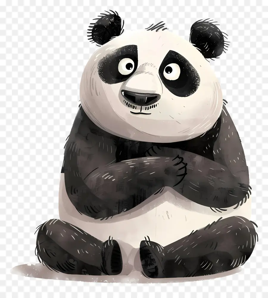 Dos Desenhos Animados Do Panda，Panda PNG