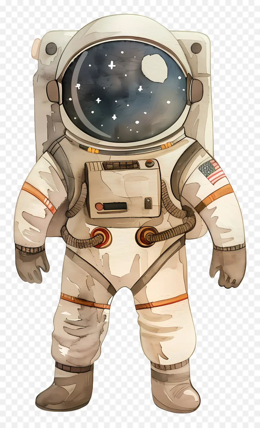 Cartoon Astronauta，Astronauta PNG