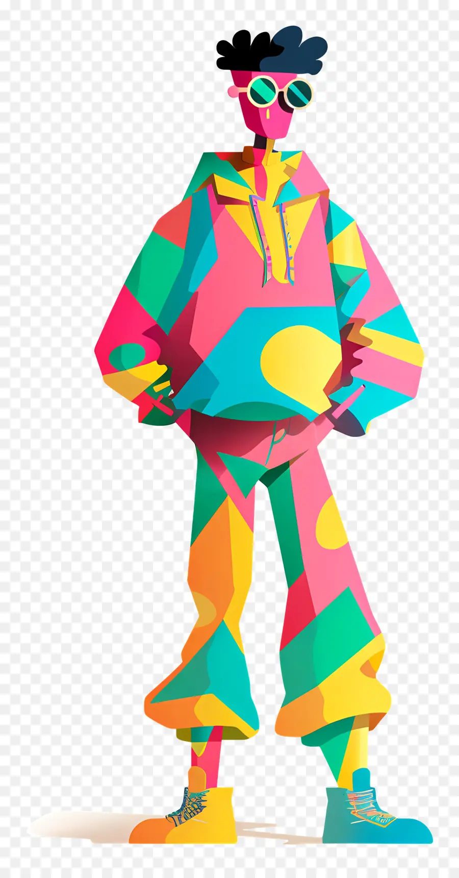 Homem Dos Desenhos Animados，Moda PNG