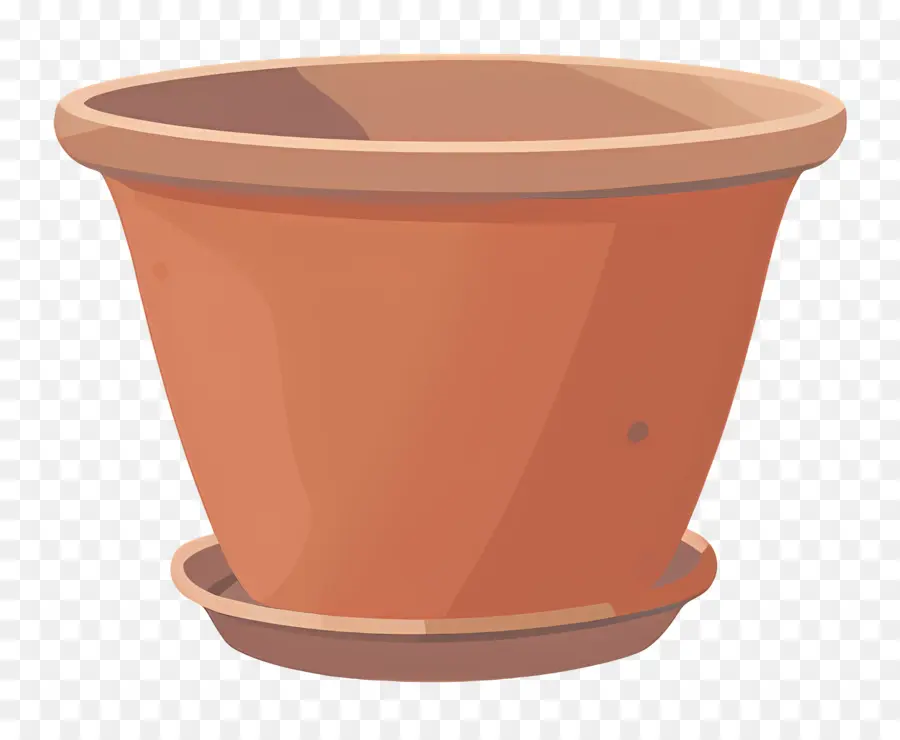 Panela De Barro，Clay Flower Pot PNG