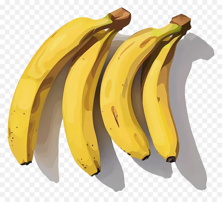 Bananas，Ripe PNG