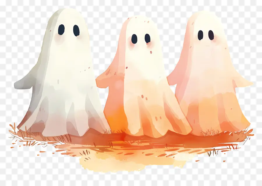 Halloween Ghost，Cartoon PNG