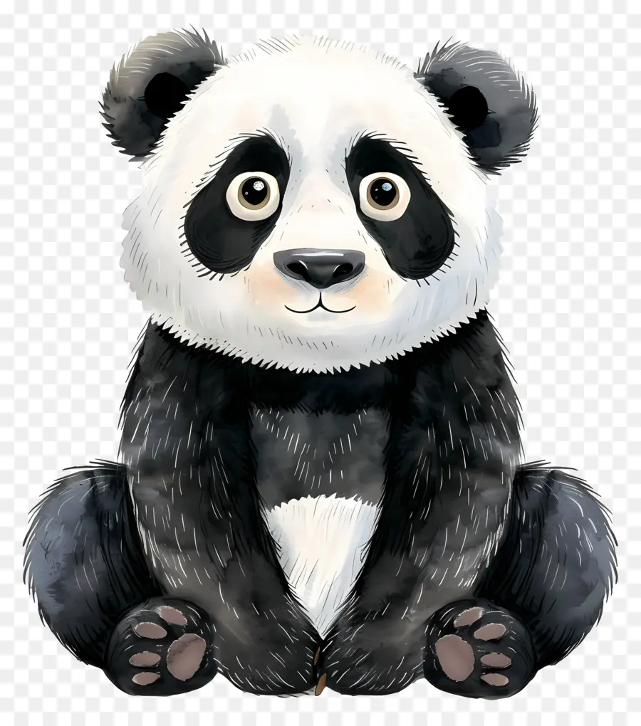 Dos Desenhos Animados Do Panda，Urso Panda PNG