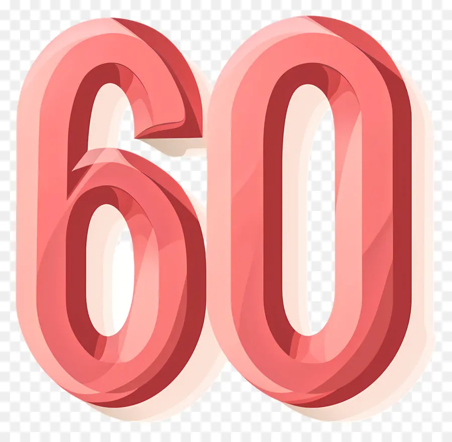 Número 60，Romanos PNG