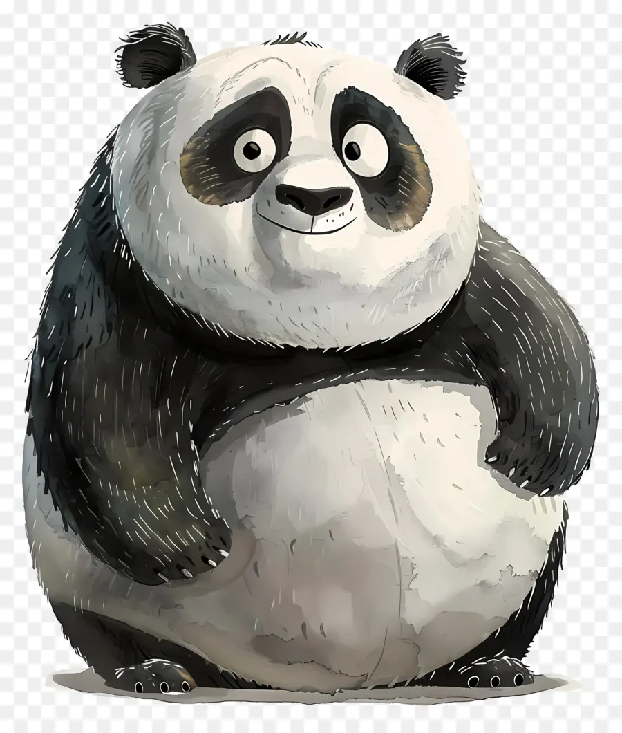 Dos Desenhos Animados Do Panda，Panda PNG