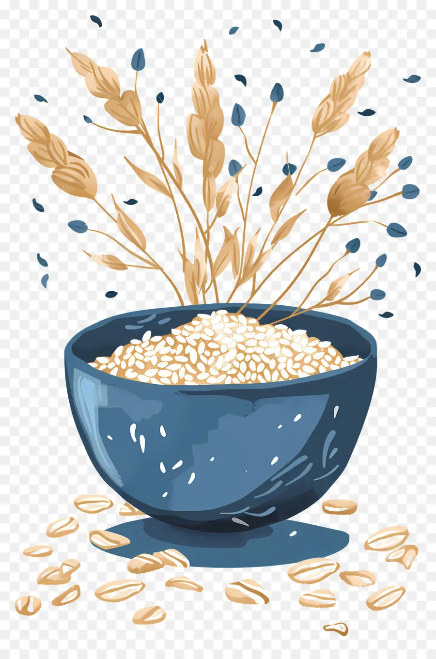 Oats，Grãos PNG