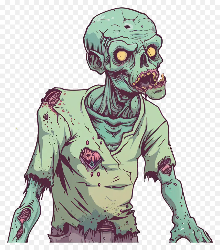 Zombie，Cartoon PNG