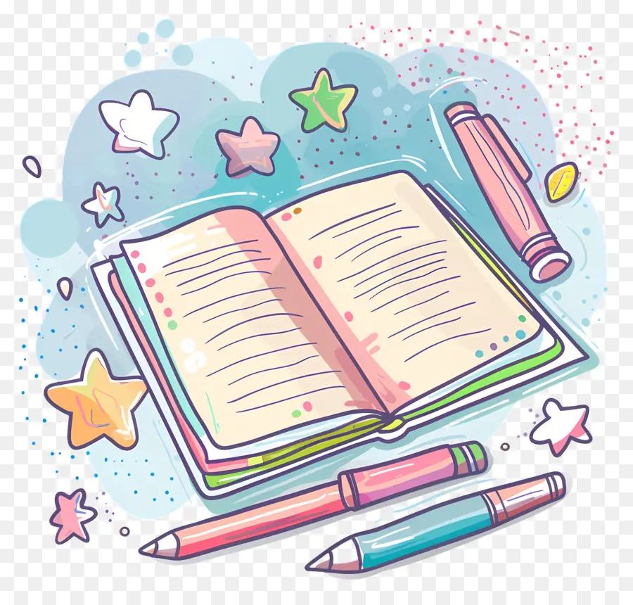 Doodle Livro，Notebook PNG