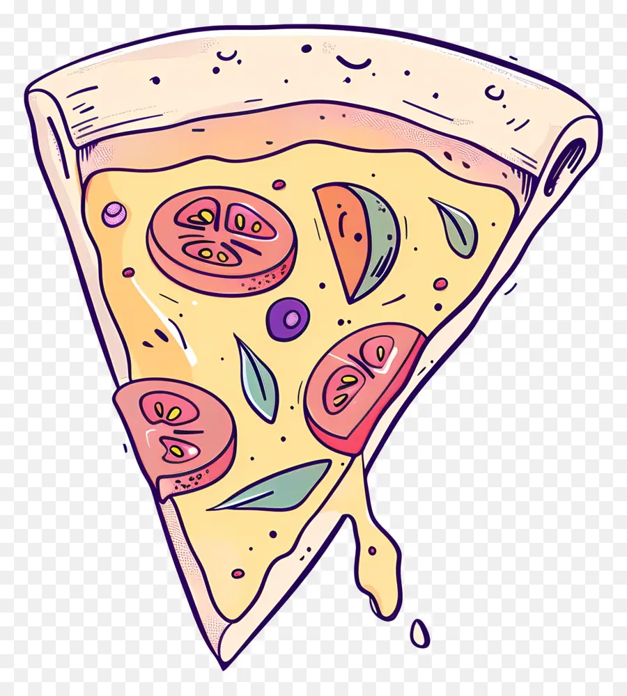 Doodle Pizza，Pizza PNG