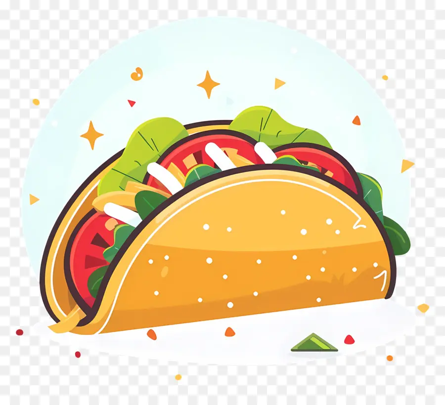 Taco，Alimentos PNG