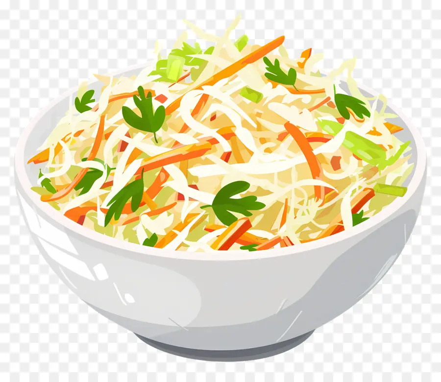 Salada De Repolho，Cenouras Trituradas PNG