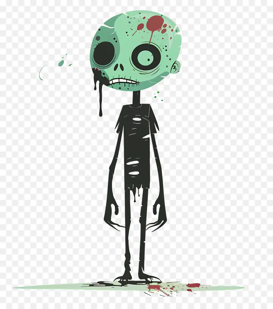 Zombie，Personagem De Desenho Animado PNG