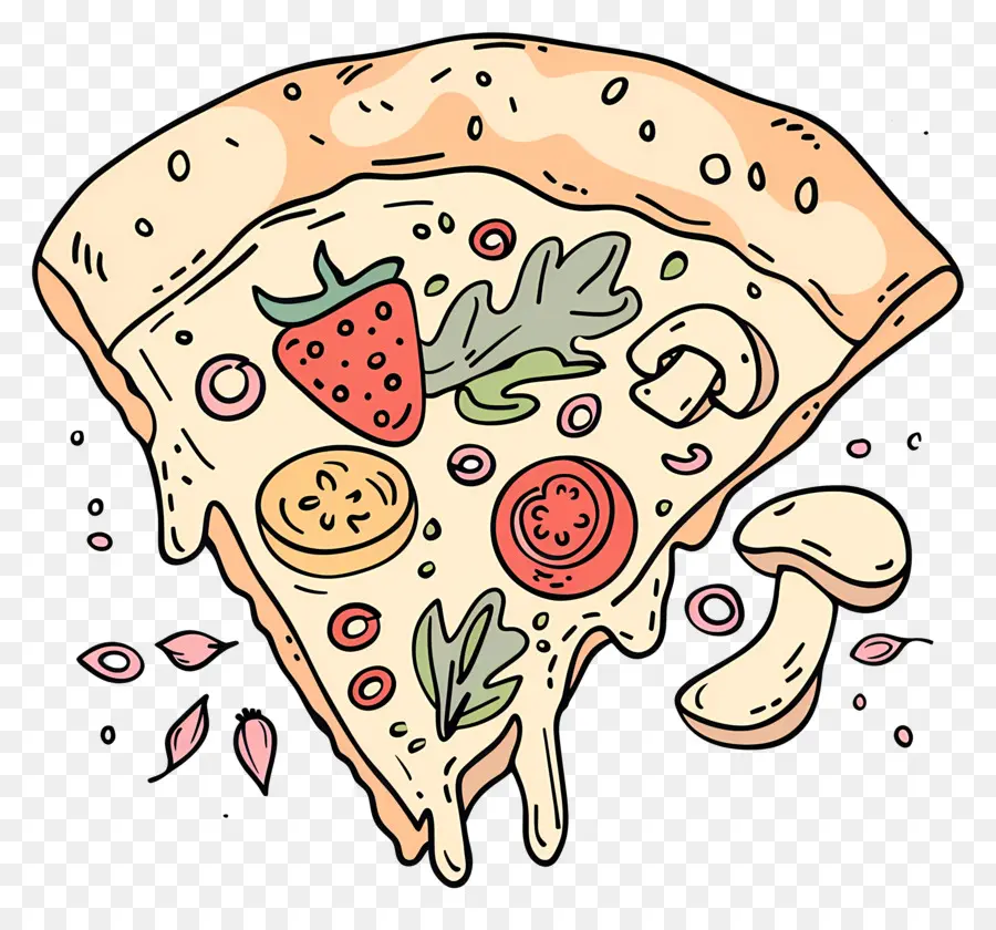 Doodle Pizza，Pizza PNG