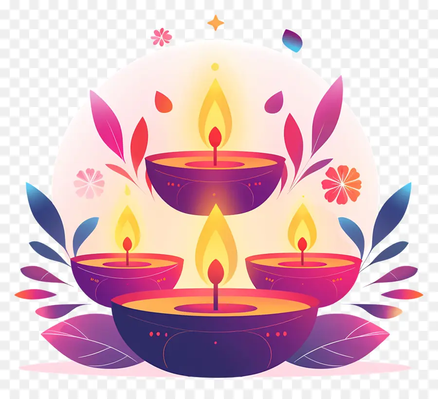 Lâmpada De óleo De Diya，Diwali PNG