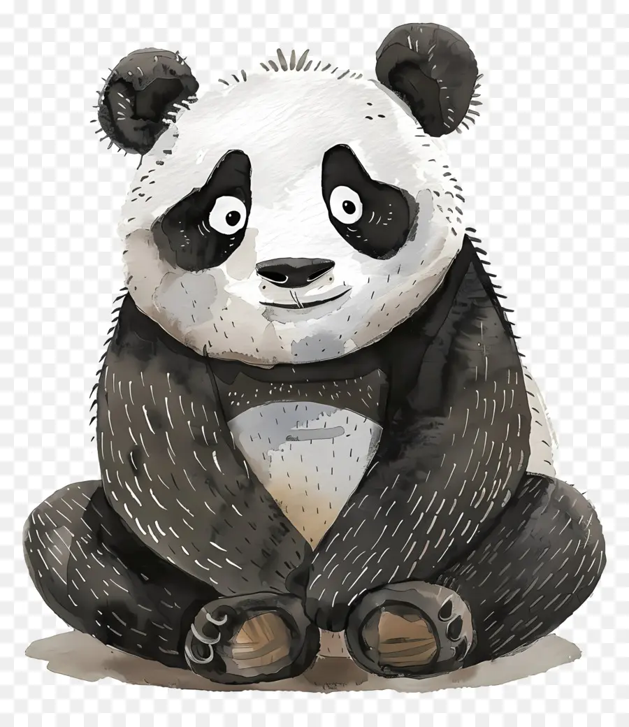 Dos Desenhos Animados Do Panda，Urso Panda PNG