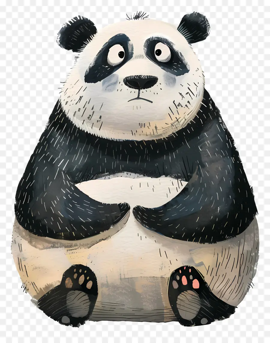 Dos Desenhos Animados Do Panda，Urso Panda PNG